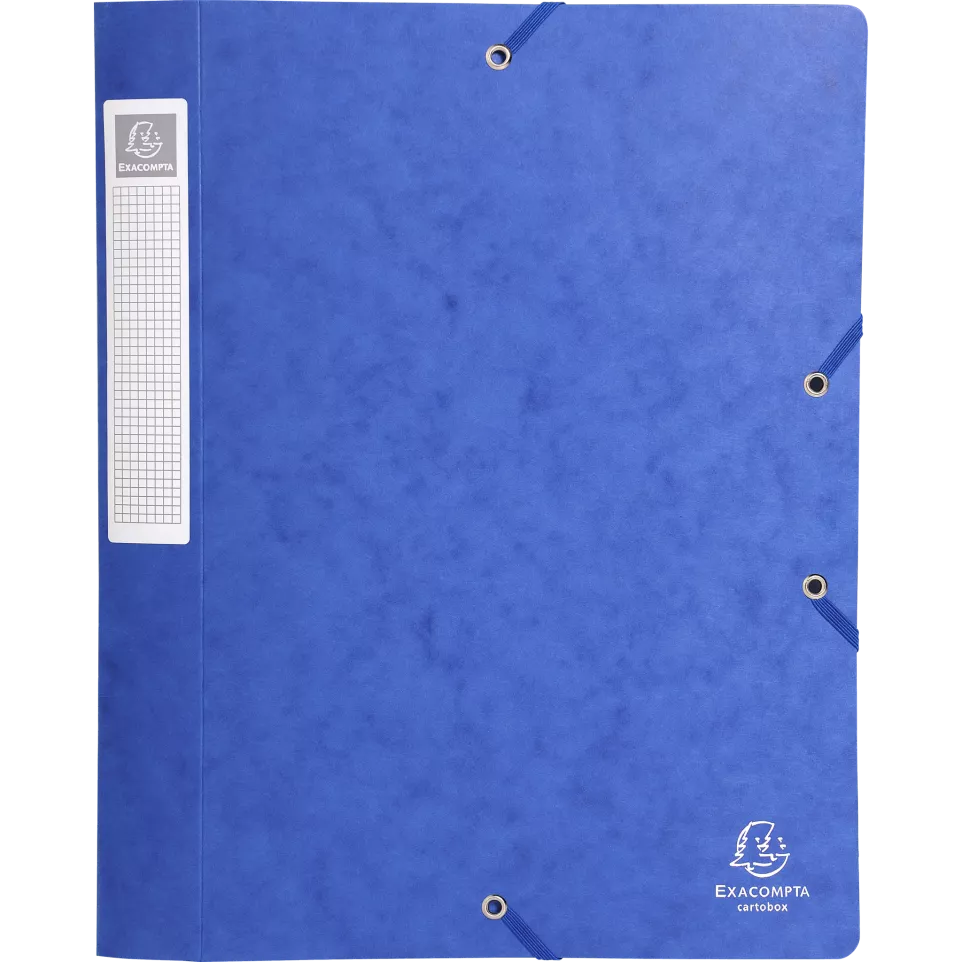CARTOBOX glanskarton rug 25mm blauw-/...