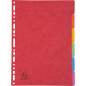 Tabbladen glanskarto-n 400g A4  6 tabs/ St.