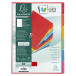 Tabbladen glanskarto-n 400g A4  6 tabs/ St.