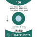 Pk100 Exa Rec Card 10.5x14.8cm Lined/ Pc.