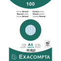 Pk100 Exa Rec Card 14.8x21cm Lined/ Pc.