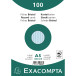 Pk100 Exa Rec Card 14.8x21cm Lined/ Pc.