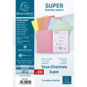 Pack of 100 folders SUPER 60 - 22x31cm/ Pc.
