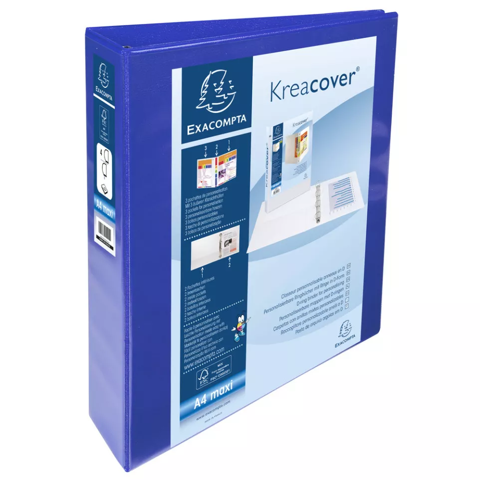 Classeur PP personnalisable Kreacover...
