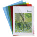 Sachet de 10 pochettes coin PVC lisse haute résistance 13/100e - A4/ Pce