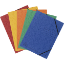 Elastic Folder without flaps, 355gsm, A4, PK5/ Pc.