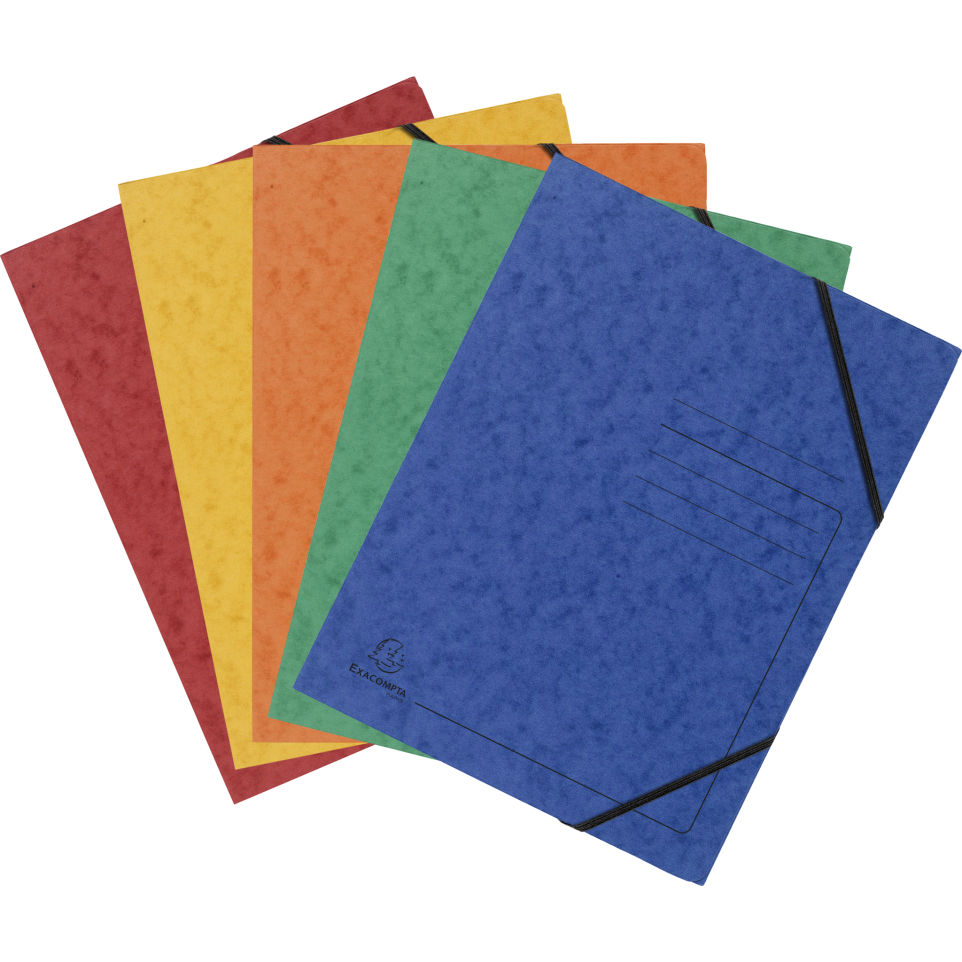 Chemises à Pression Rexel - Lot De 5 - Format A4 Avec Pochette Carte De Visite - Transparentes - Pour Classement, Présentation
