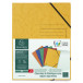 Pack de 5 Chemises à élastique sans rabats carte lustrée 355gm2 - A4/ Pce