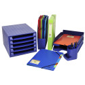 Exacompta Forever Recycled Elasticated Filing Box, 40mm Spine, 0.7mm PP ,A4/ Pc.