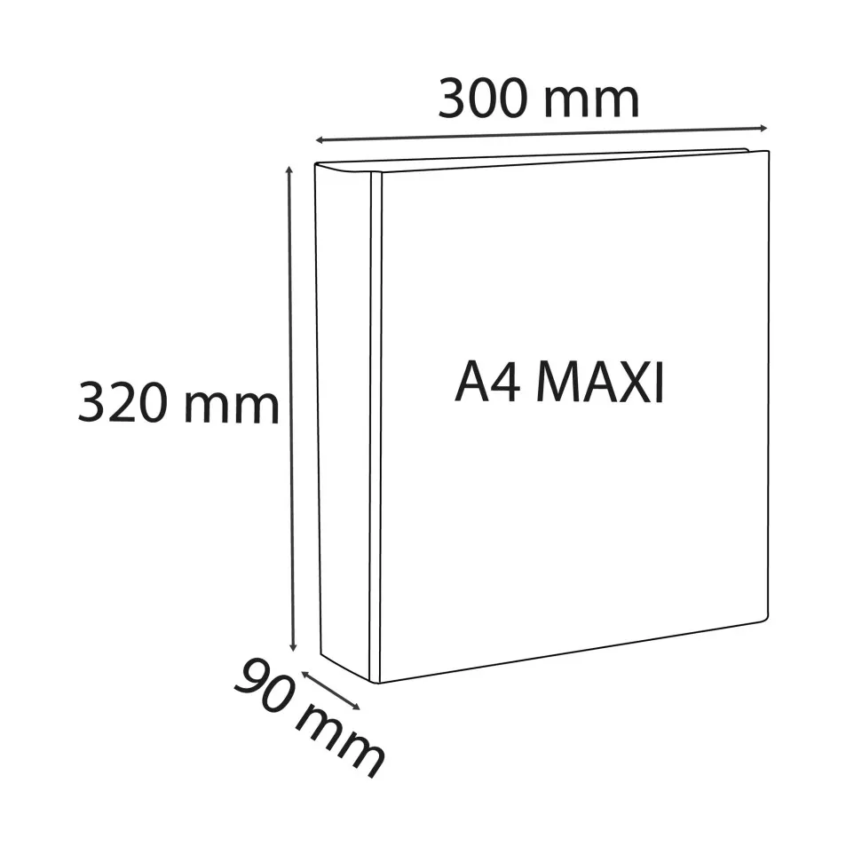 Ringmap PP Kreacover-  A4+ 4D-R 60mm...