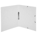 Ringmap Elast. glans-karton 2R 15mm wit/ St.
