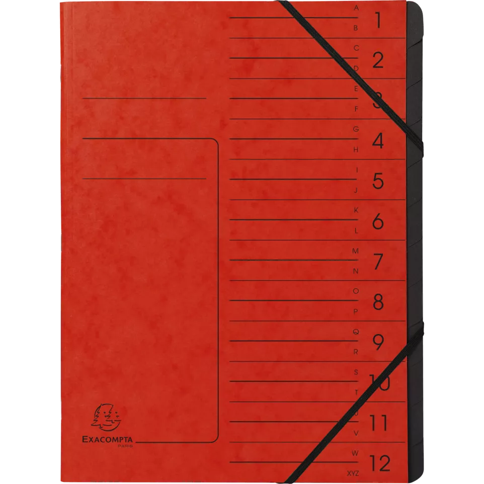 Exacompta Stapled Multipart file with...