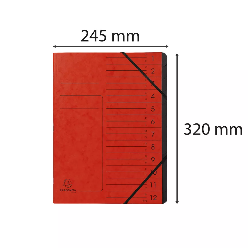 Exacompta Stapled Multipart file with...