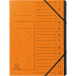Exacompta Stapled Multipart file with Elastic (12 compartments, A4)/ Pc.