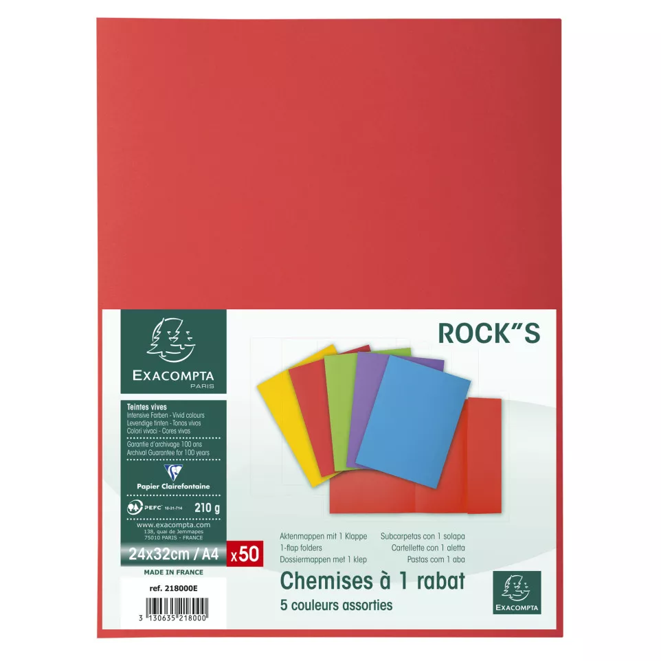 PK 50 mappen ROCK'S-220 1 klep...