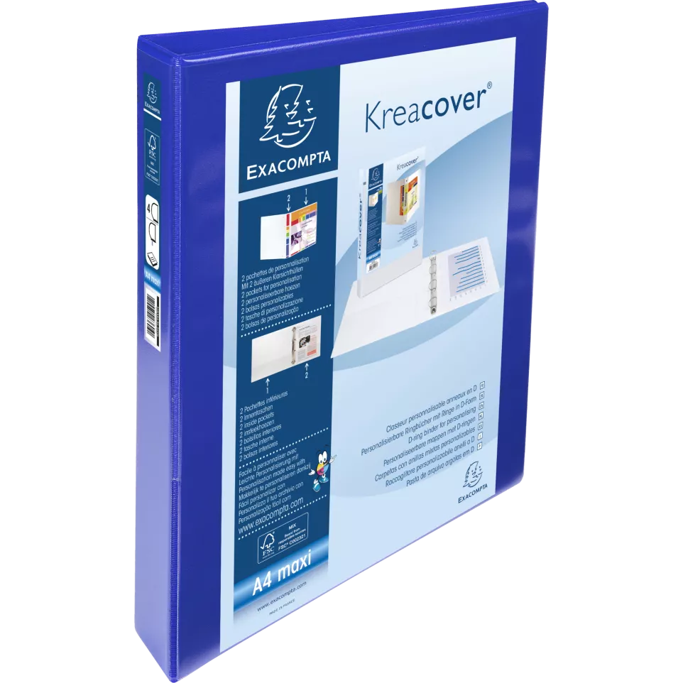 Ringmap PP Kreacover-  A4+ 4D-R 30mm...