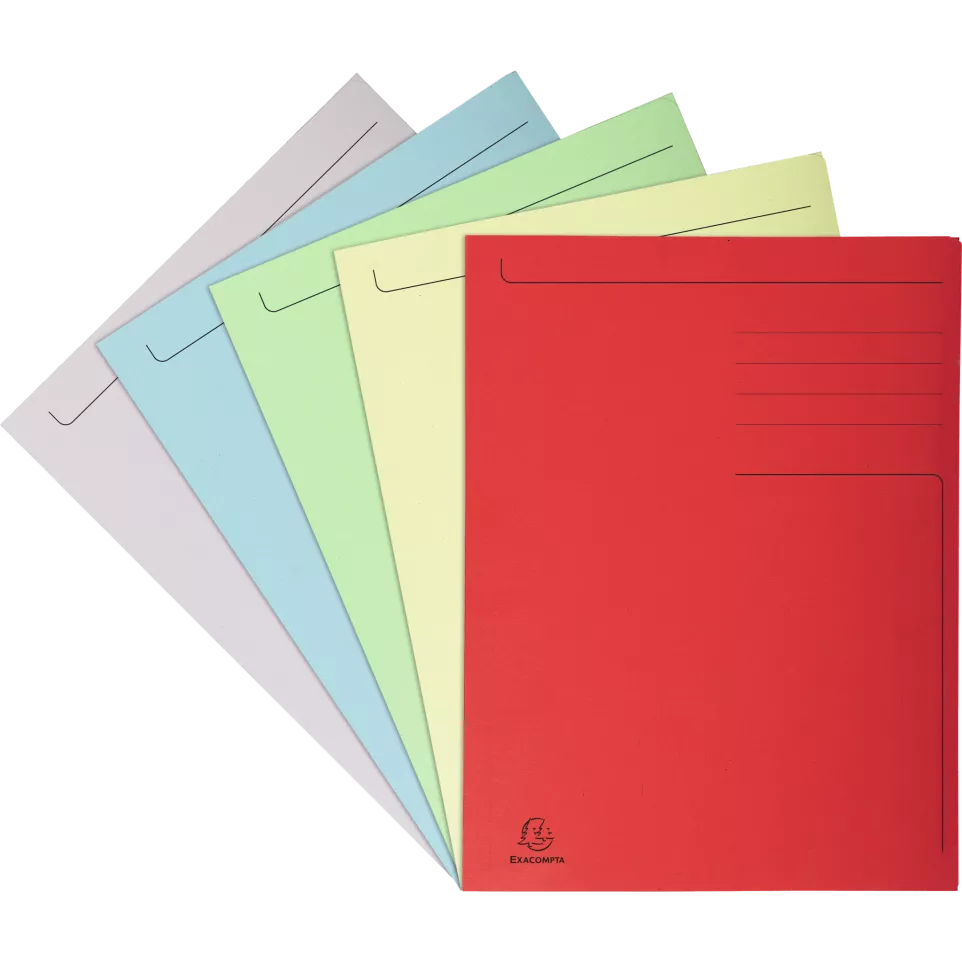 Pre-printed 3-flap folder 280gsm...