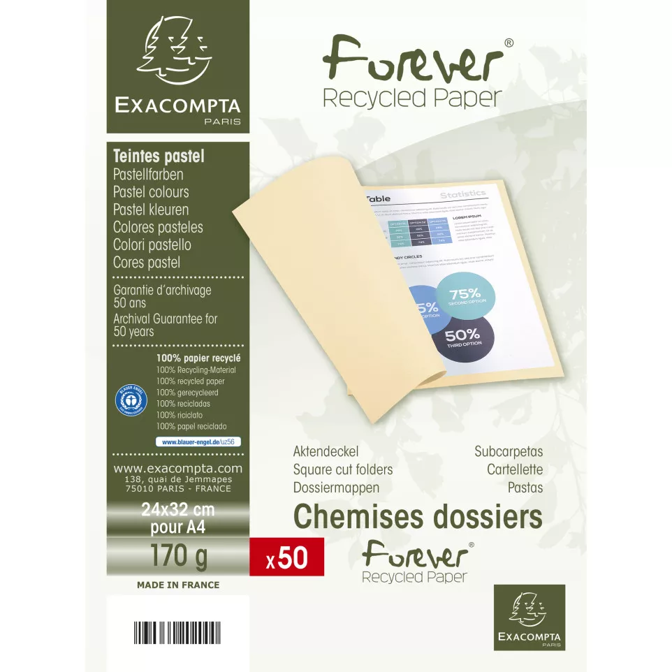 Pt 50 chemises FOREVER 170 vert vif-/...