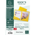 Rocks Double Pocket Folder A4 210gsm, Pk 25/ Pc.