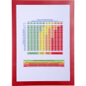 Pochette d'affichage magnétique A4/ Pce