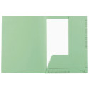 Paquet de 25 chemises 2 rabats SUPER 210 Contact - 24x32cm/ Pce
