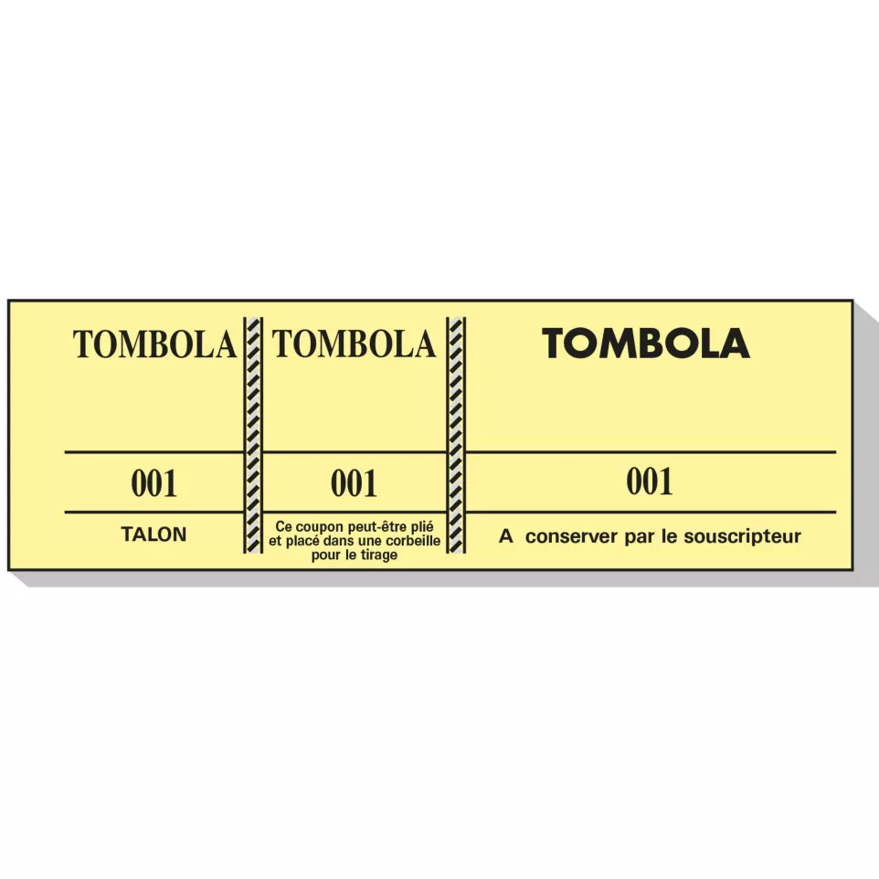 Tombolablok 3 luik k-leur 4,8x15cm...