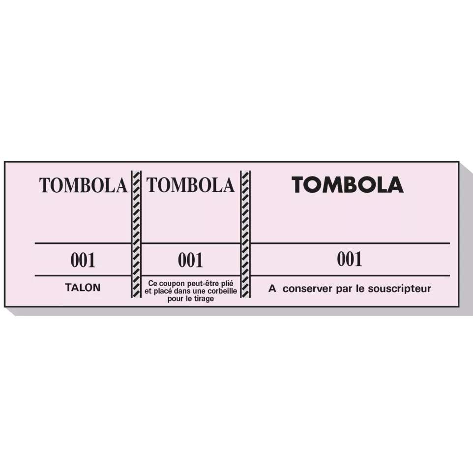 Tombolablok 3 luik k-leur 4,8x15cm...