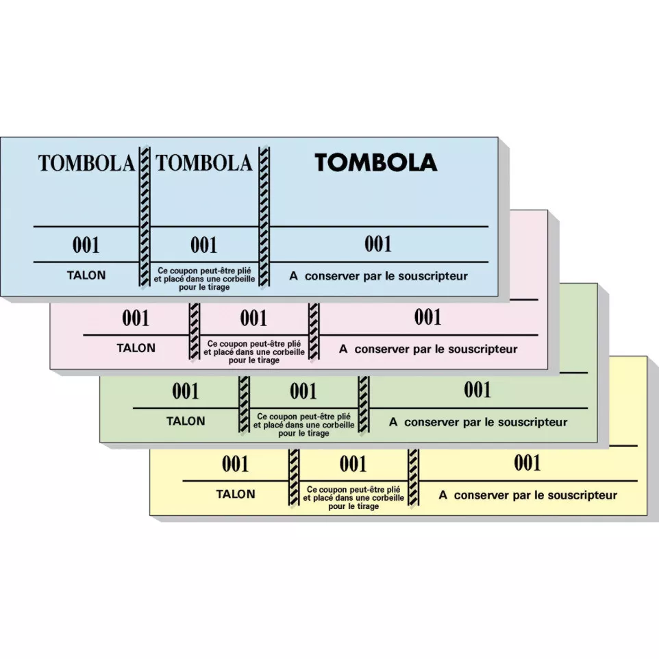 Tombolablok 3 luik k-leur 4,8x15cm...