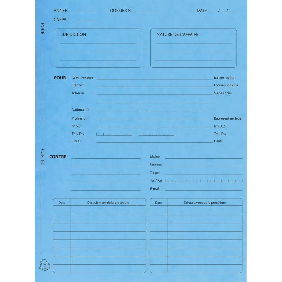 Pack of 25 printed pressboard folders...