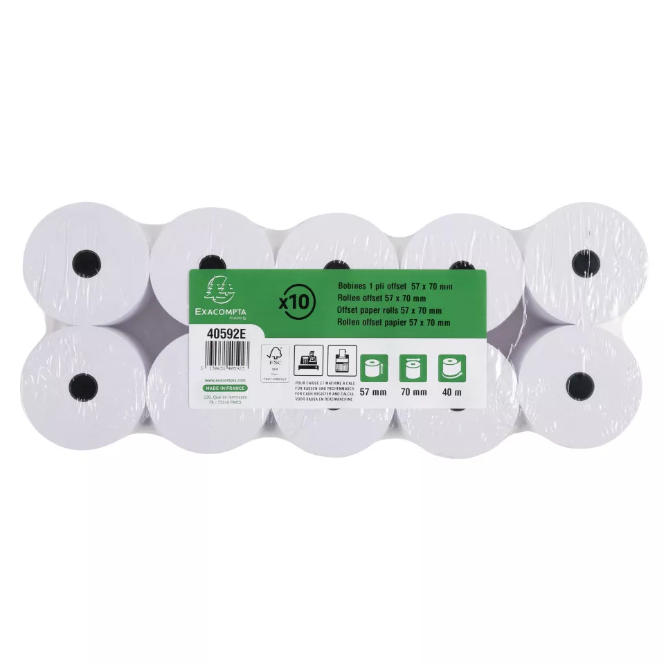Exacompta Ref: 40592E - 57 x 70mm,...