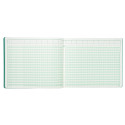 Piqûre 27x32cm à tête paresseuse 17 colonnes sur 2 pages - 31 lignes - 80 pages/ Pce