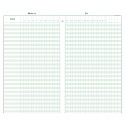 Piqure 40x24 Tijdsregistratie 80bl-/ St.