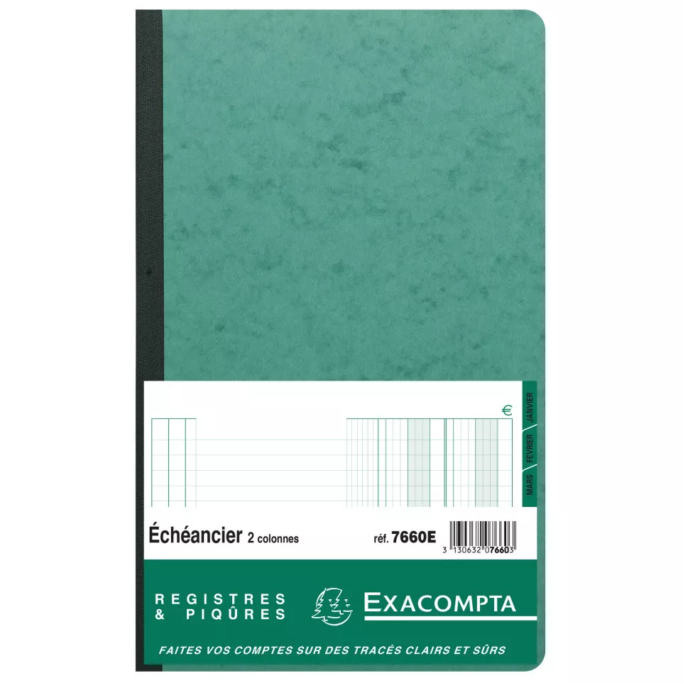 Piqure 32x19,5 Echeancier 18 bl-/ St.