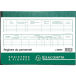 Piqûre Législation sociale - Registre du personnel : 99 inscrits - texte FR - 80 pages/ Pce