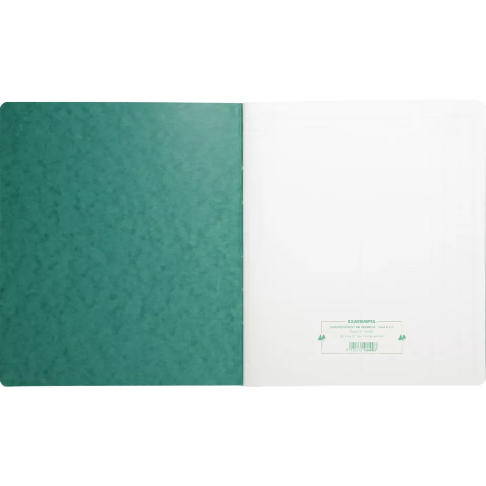 PIQ. 32/27 ENREG. du COURRIER 80p.-/ Pce