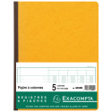 Booklet 5 columns on 1 page 31 lines 80 pages 32x25cm/ Pc.