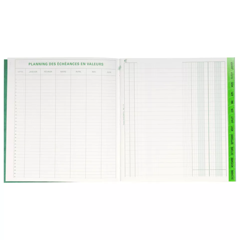 Schedule booklet 80 pages - 21x19cm/ Pc.