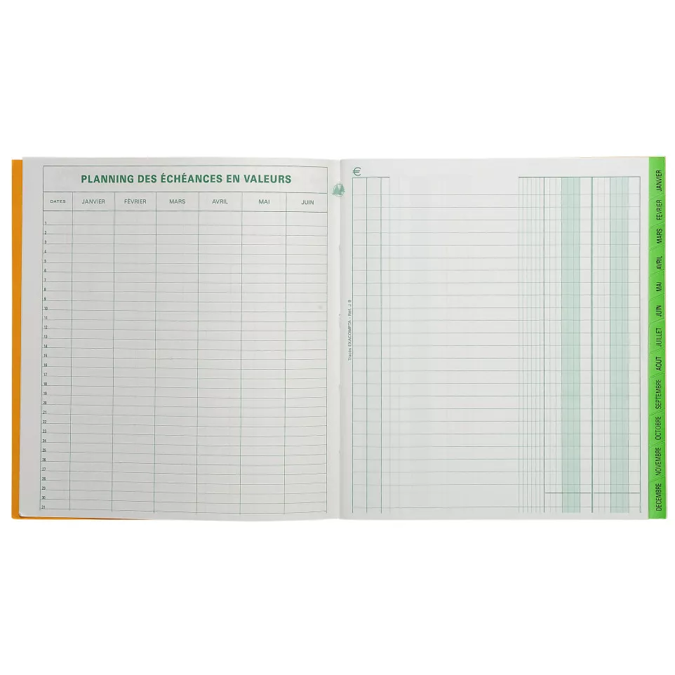 Schedule booklet 80 pages - 21x19cm/ Pc.