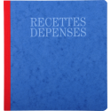 Piqûre 21x19cm recettes-dépenses 80 pages/ Pce
