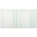 Piqûre 21x19cm recettes-dépenses 80 pages/ Pce