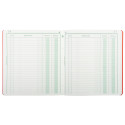 Piqûre 21x19cm recettes-dépenses 80 pages/ Pce