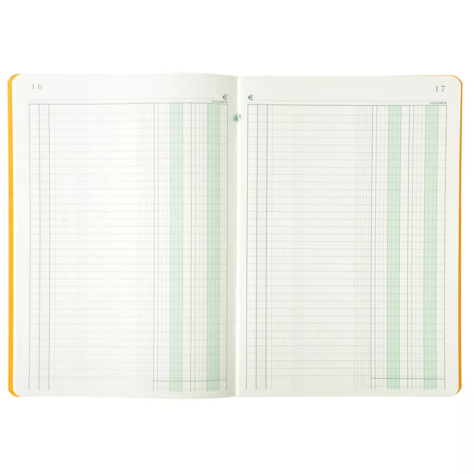 Paginated account book 80 pages...