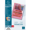 Exacompta PP Cut Flush Folder A4 0.12mm Grain, Pack of 10/ Pc.