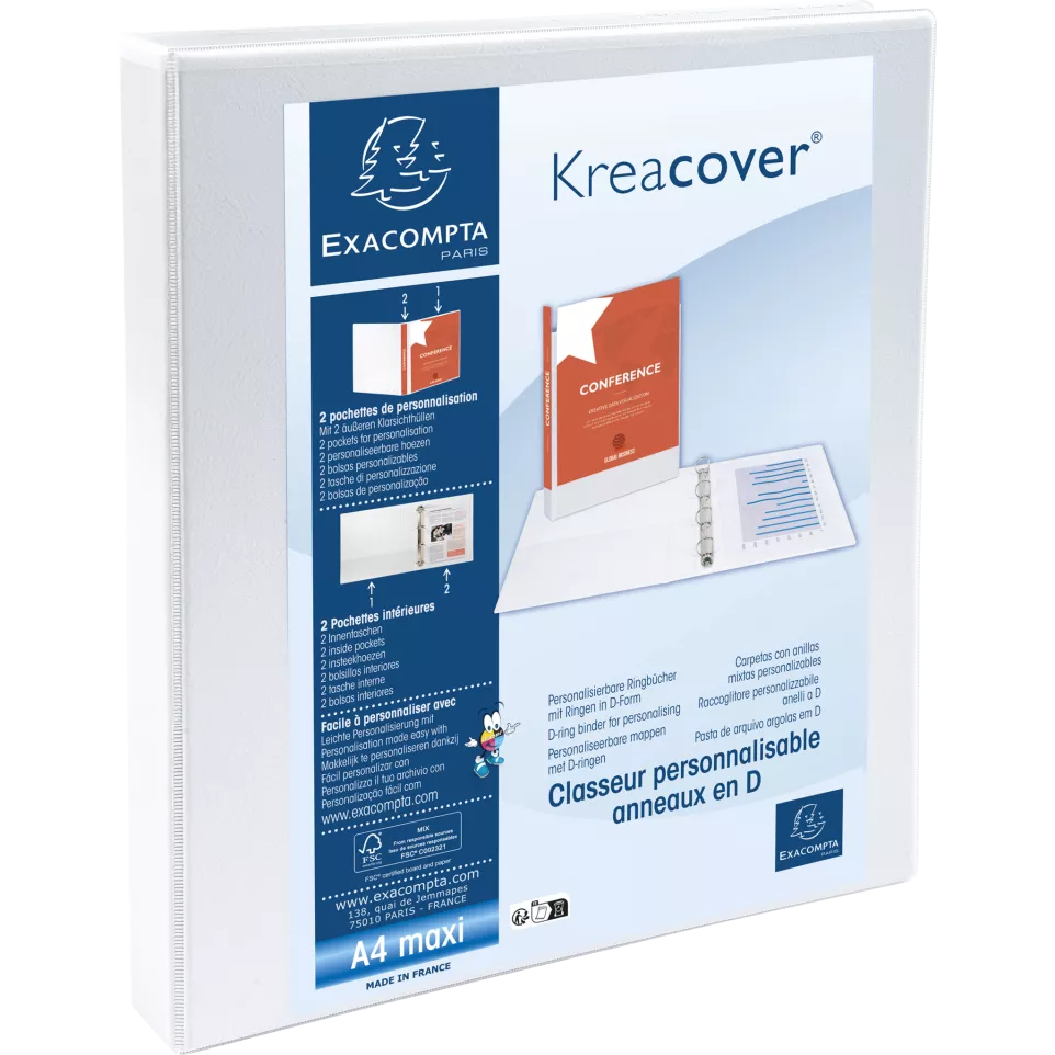 RingB Personal PP 4D Rgs 16mm 2Pkt/ Pc.