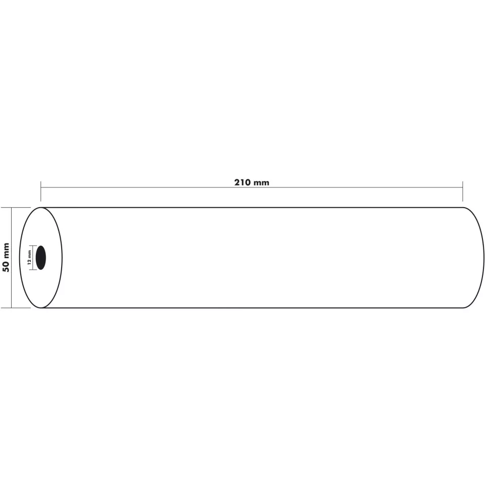 Bobine Fax 210x50 mm - papier...