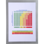 Magnetische muurlijst A4...