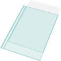 Sachet de 10 pochettes perforées polypropylène lisse haute qualité 9/100e - 24x32cm vertical/ Pce