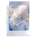 Pk 10 Punch Pockets PP A4+ 0.09mm Clear/ Pc.