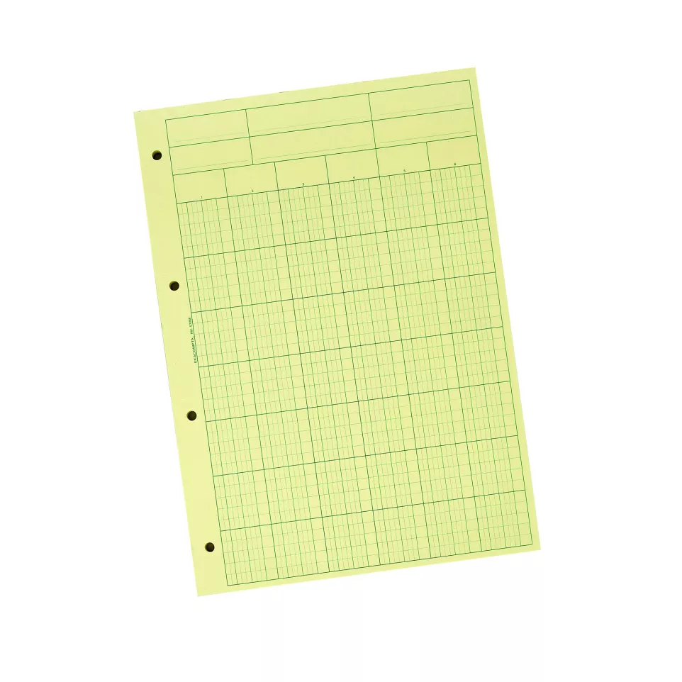 Bloc de contrôle comptable 29,7x21cm...