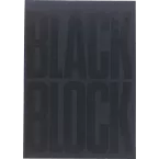 Block Pad Black Squared A4 70 Sheets Ylw/ Pc.